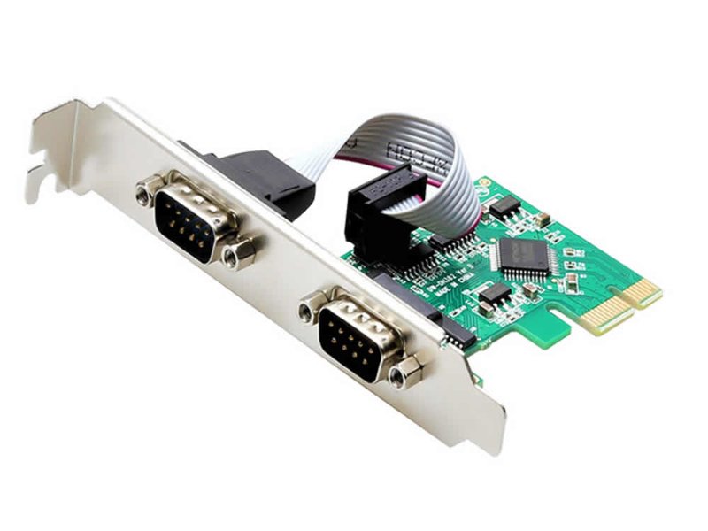 Placa PCI-Express 1.0 adaptor la 2 x Port
