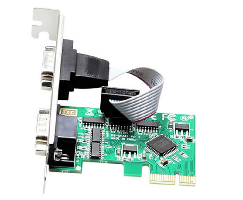 Placa PCI-Express 1.0 adaptor la 2 x Port